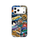 Black Trail Stickers iPhone 17 Pro Max Case