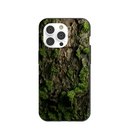 Coque iPhone 14 Pro en écorce d'arbre noire