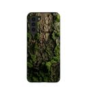 Coque Samsung Galaxy S21 motif écorce d'arbre noire