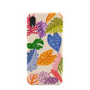 Coque iPhone XR motif coquillage tropical