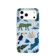 Coque iPhone 17 Pro Max Forêt tropicale bleu poudre