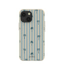 London Fog Tropical Stripes iPhone 13 Mini Case