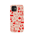 Seashell True North Red iPhone 12/ iPhone 12 Pro Case