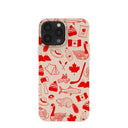 Coque Seashell True North Red pour iPhone 13 Pro Max