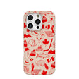 Seashell True North Red iPhone 16 Pro Case