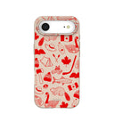 Seashell True North Red iPhone Air Case