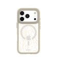 Coque transparente Tulip Dune pour iPhone 17 Pro avec motif London Fog Ridge (MagSafe inclus)