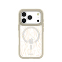 Coque transparente Tulip Dune pour iPhone 17 Pro avec motif London Fog Ridge (MagSafe inclus)