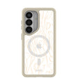 Étui transparent Tulip Dune pour Samsung Galaxy S26 avec motif London Fog Ridge (chargeur magnétique inclus)