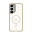 Coque transparente Tulip Dune pour Samsung Galaxy S26+(Plus) avec motif London Fog Ridge (chargement magnétique inclus)