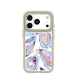 Coque transparente Twilight Pearl pour iPhone 17 Pro avec motif London Fog Ridge (MagSafe inclus)