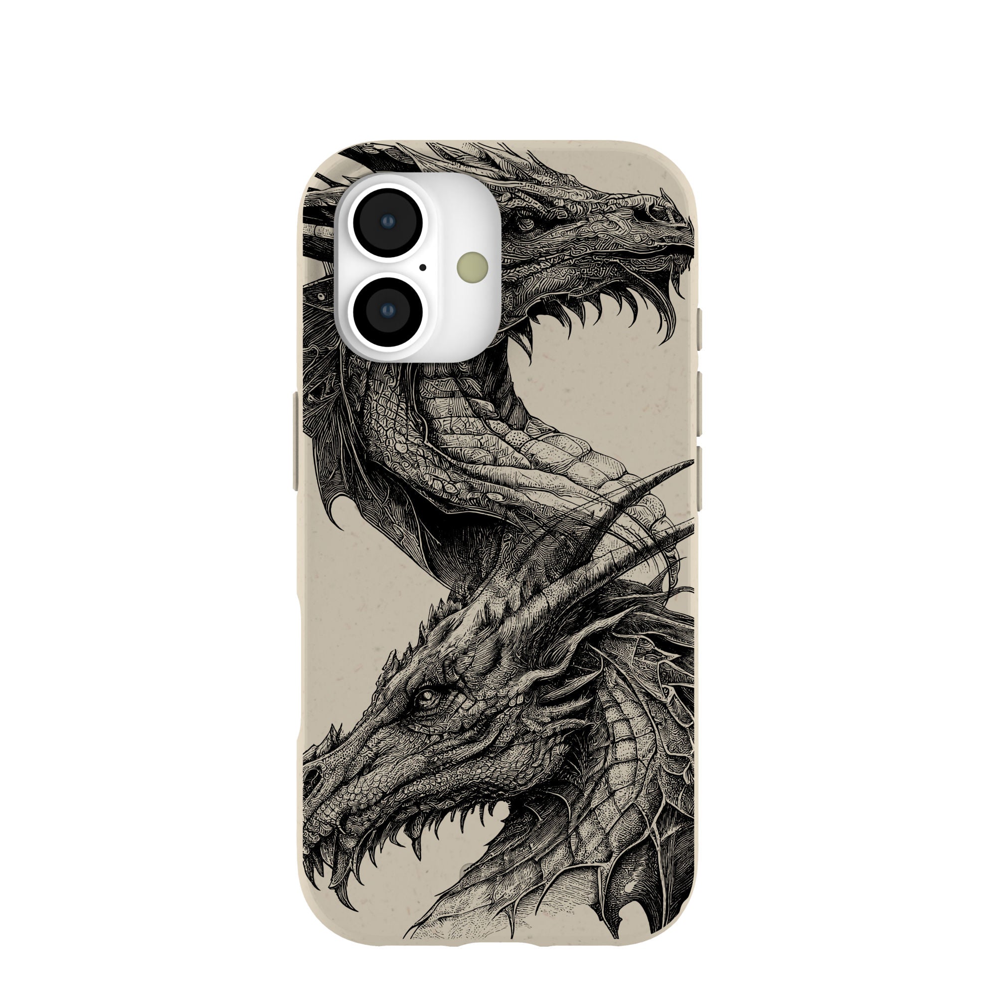 London Fog Twin Dragons iPhone 17 Case – Pela Case