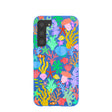 Electric Blue Underwater Blooms Samsung Galaxy S23+(Plus) Case