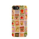 Coque iPhone 6/6s/7/8/SE avec sachets de légumes en forme de coquillage