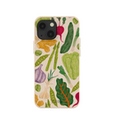 Coque pour iPhone 13 Mini Motif coquillages et légumes