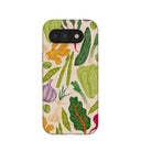 Coque Google Pixel 10a à motif coquillage et légumes