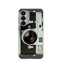 Étui noir vintage pour appareil photo Samsung Galaxy S26+ (Plus)