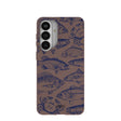 Chocolate Brown Vintage Catch Samsung Galaxy S26+(Plus) Case