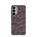 Chocolate Brown Vintage Catch Samsung Galaxy S26+(Plus) Case