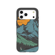 Black Vintage Peaks iPhone 17 Pro Max Case