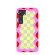 Coque Seashell Warp Grid pour Samsung Galaxy S24