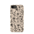 Coque coquillage et fleurs sauvages pour iPhone 6/6s/7/8/SE