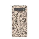 Seashell Wild Flower Google Pixel 6a Case