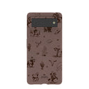 Coque Wild Frontier marron chocolat pour Google Pixel 6