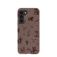 Coque Wild Frontier marron chocolat pour Samsung Galaxy S22
