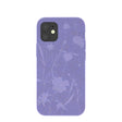 Lavender Wildflower Stitching iPhone 12 Mini Case