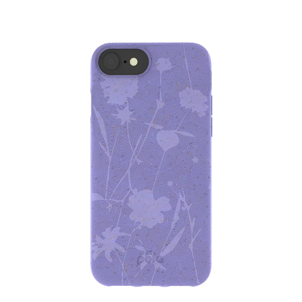 Coque Souple Et Compostable Pela Pour IPhone 7 - Lavande Et Chanvre - Matériau écologique