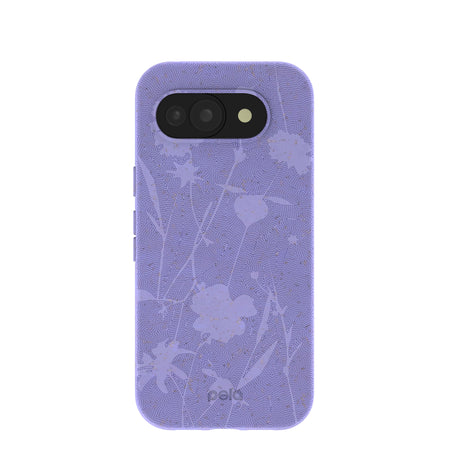 Lavender Wildflower Stitching Google Pixel 10a Case – Pela Case
