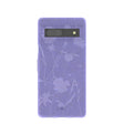 Coque Google Pixel 7a à motif de fleurs sauvages lavande