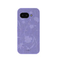 Coque Google Pixel 9a à motif de fleurs sauvages lavande