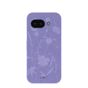 Coque Google Pixel 9a à motif de fleurs sauvages lavande