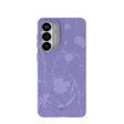 Lavender Wildflower Stitching Samsung Galaxy S26+(Plus) Case