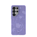 Lavender Wildflower Stitching Samsung Galaxy S26 Ultra Case