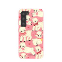 Bubblegum Pink Wool You Be Mine Samsung Galaxy S23 Case