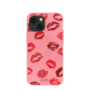 Coque XOXO rose bonbon pour iPhone 13 Mini