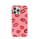 Coque XOXO rose bonbon pour iPhone 14 Pro Max