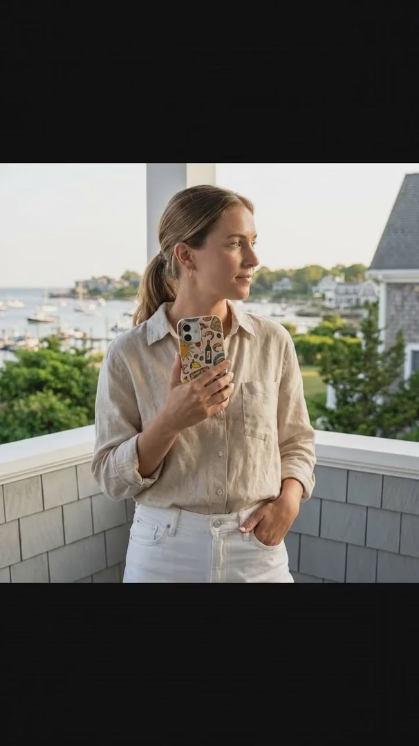 Seashell Coastal Bites iPhone 16 Pro Case - Product video demonstration