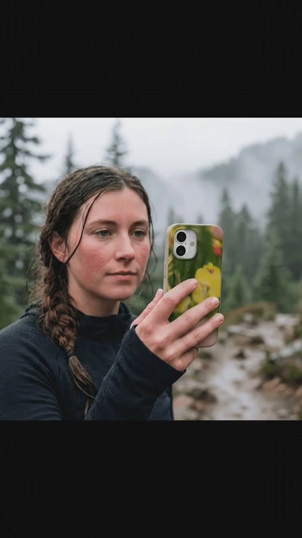 Seashell Full Bloom iPhone 16 Pro Max Case - Product video demonstration