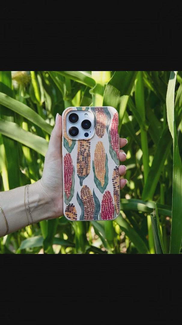 Seashell Cornfield iPhone 16 Pro Case - Product video demonstration