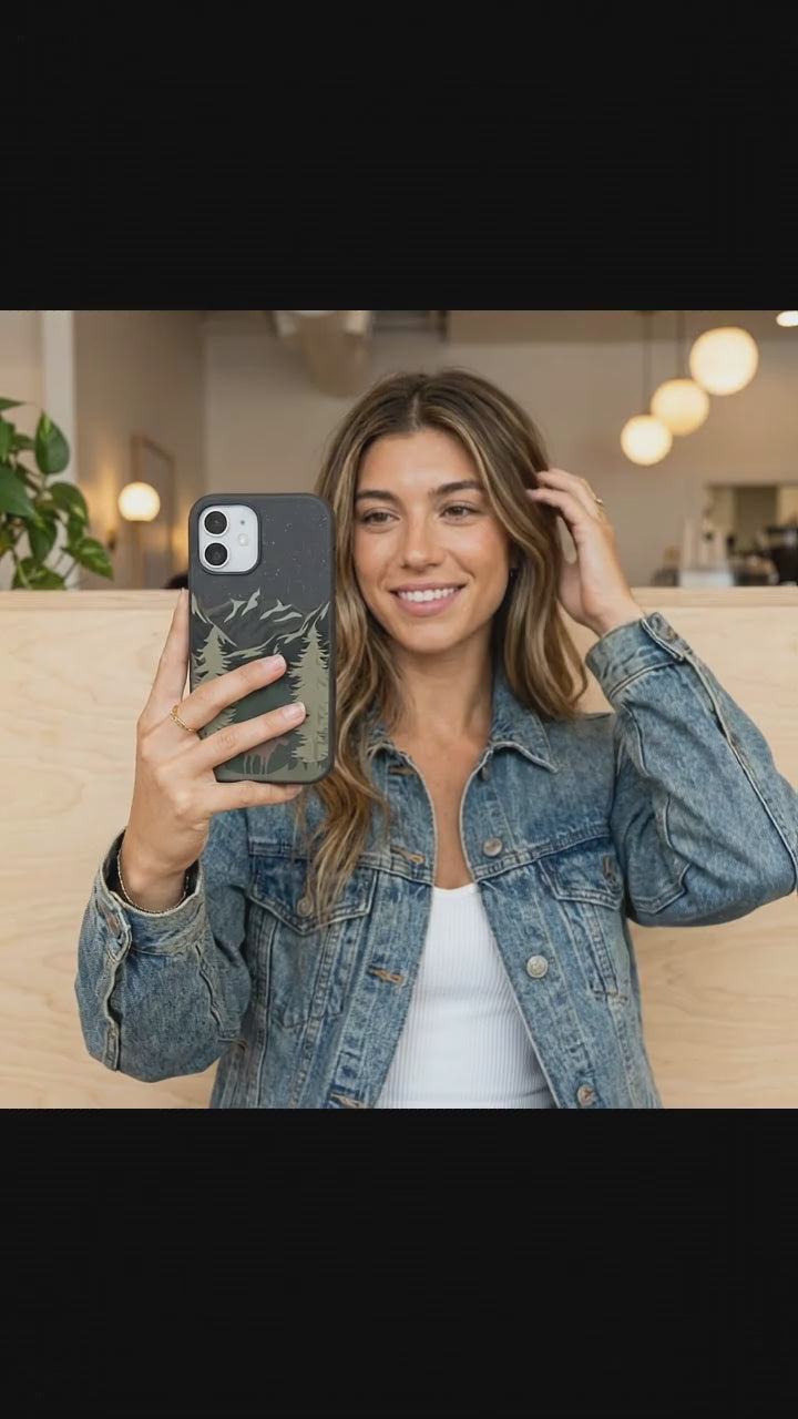 Black Moose Mountain iPhone 17 Case - Product video demonstration