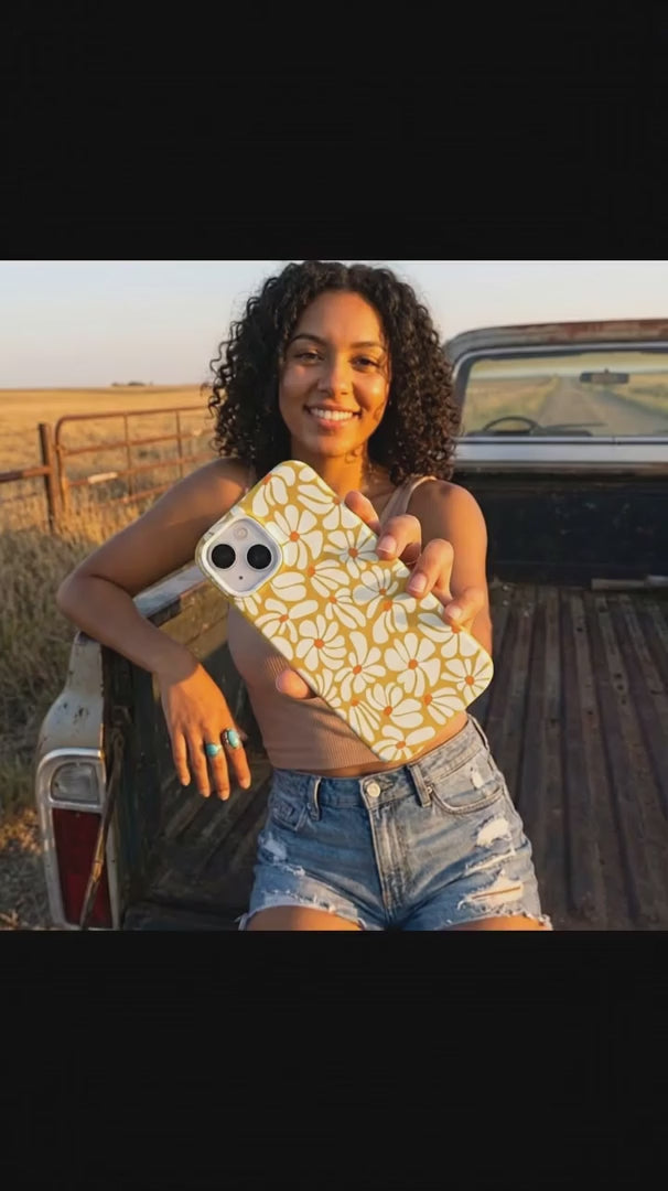 Honey Funky Petals iPhone 17 Pro Case - Product video demonstration