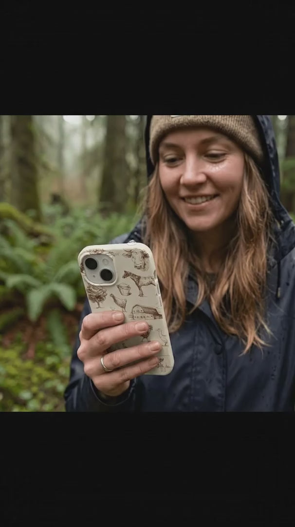 London Fog Barn and Field iPhone 15 Pro Case - Product video demonstration