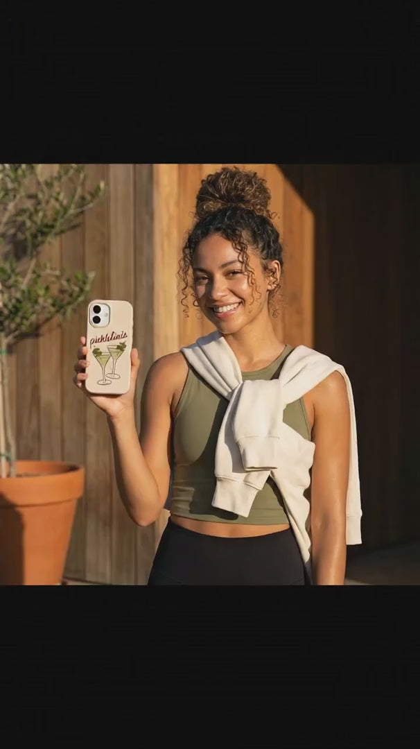 Seashell Pickletinis iPhone 17 Pro Case - Product video demonstration