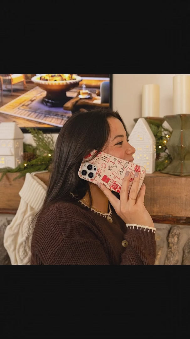 Seashell Sweet Nutcracker Mix iPhone 17 Pro Case - Product video demonstration