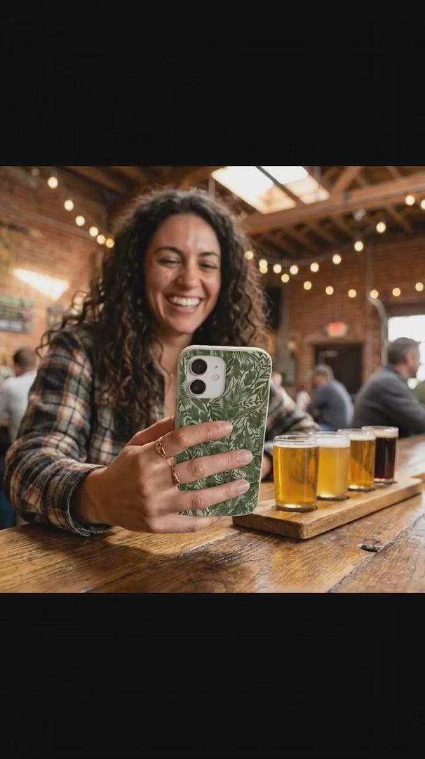 London Fog Leaf Camo iPhone 16 Case - Product video demonstration