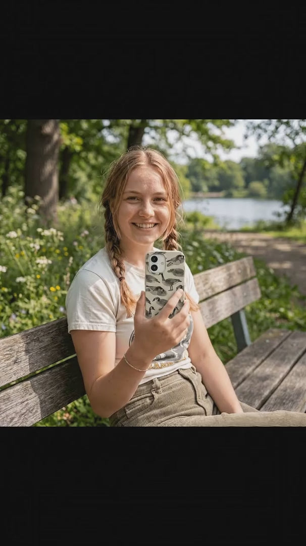 London Fog Canadian Geese iPhone 16 Pro Max Case - Product video demonstration